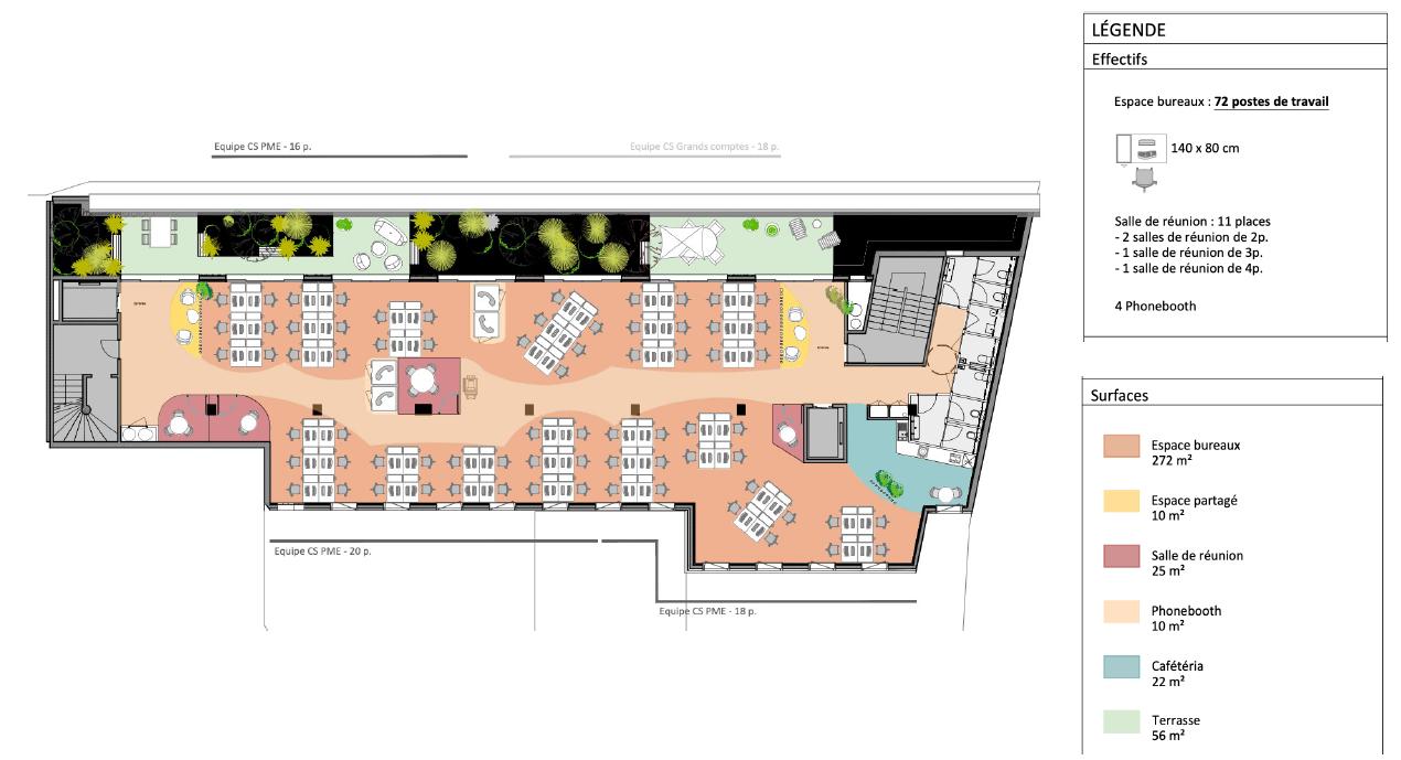 Coworking Paris 6m² Location coworking Paris OLBUR2207442 13